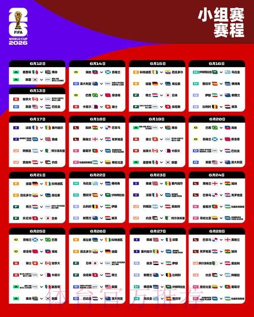 2026世界杯完整赛程哪个平台好 2026世界杯完整赛程哪个平台好